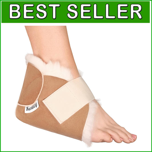 Adjustable Comfort Heel Protectors for Pressure Sore Prevention - 7.5-inch Size