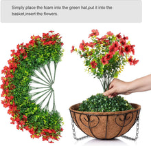 Load image into Gallery viewer, Maintenance-Free Artificial Bougainvillea Flower Basket for Year-Round Beauty