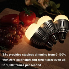 Load image into Gallery viewer, LED Accent B7C 7W RGBWW Bulb with App, Unlimited Color Flexibility &amp; Dual Power