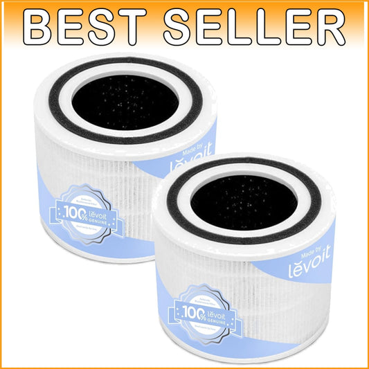 2-Pack High-Efficiency 3-in-1 Air Purifier Filter for Core300-P/S with Carbon