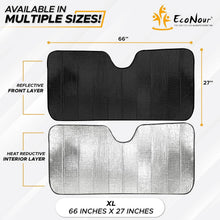 Load image into Gallery viewer, Ultimate Accordion Sunshade for Large Vehicles | 90°F Heat Reduction | XL Size