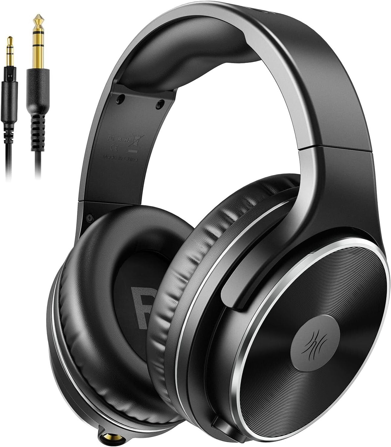 Professional Over-Ear Wired Headphones with Noise Isolation for Musicians