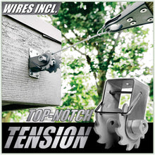 Load image into Gallery viewer, Premium Stainless Steel Shade Sail Winch Set—Includes Cables &amp; Mounting Hardware