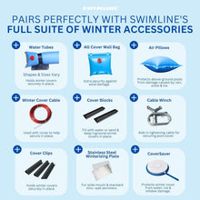 Load image into Gallery viewer, Winter Leaf Net for Above Ground Pools - 15FT Round, Easy to Install &amp; Maintain
