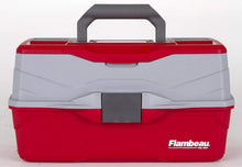 Load image into Gallery viewer, Classic 3-Tray Fishing Tackle Box with Water-Resistant Design &amp; 32 Compartments