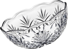 Load image into Gallery viewer, Geometric Pattern Crystal Bowls - Ideal for Elegant Dining &amp; Special Occasions
