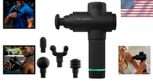 Load image into Gallery viewer, Quiet Glide Technology Percussion Massage Gun - 3 Speeds, 5 Heads for Recovery