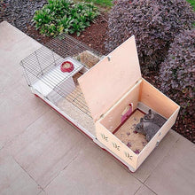 Load image into Gallery viewer, Complete Rabbit Starter Kit: 55.9' Extra-Large Cage with Hutch &amp; Accessories