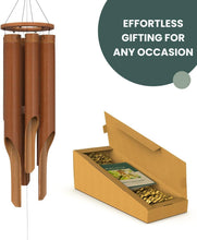 Load image into Gallery viewer, Large Weather-Resistant Bamboo Wind Chimes – Beautiful Handcrafted Outdoor Decor