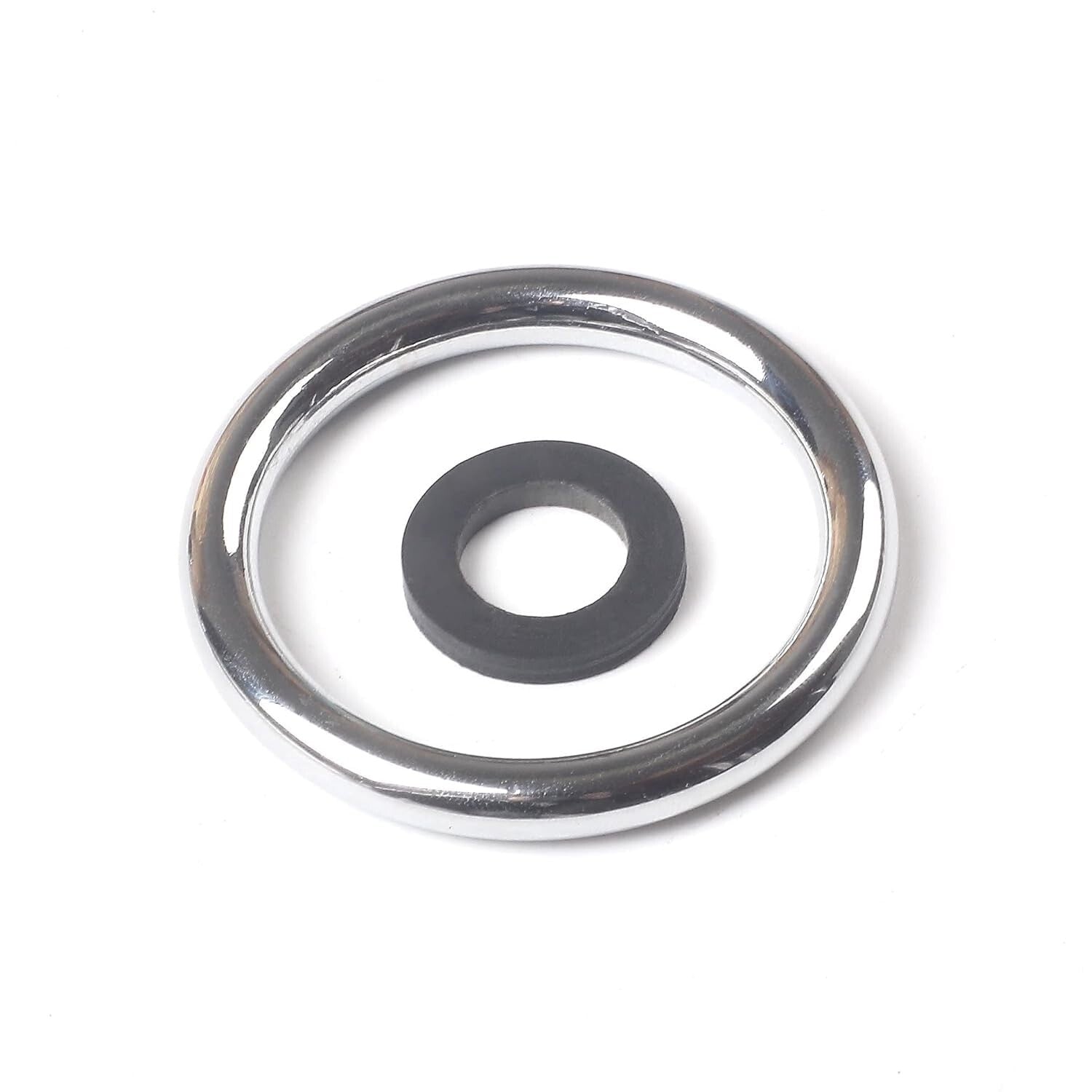 Commercial Kitchen Pre-Rinse Spray Valve with Black Polished Finish - Wall Mount