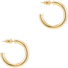 Load image into Gallery viewer, Hypoallergenic 14K Gold Plated Hoop Earrings for Women - Eco-Friendly Style