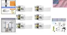 Load image into Gallery viewer, Premium 6-Pack Zinc Alloy Door Levers with Satin Nickel Finish | Easy Install