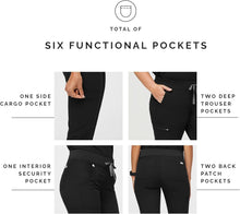 Load image into Gallery viewer, Versatile Women's Slim Fit Jogger Scrub Pants - Soft, Stretchy, Anti-Odor Design