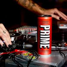 Load image into Gallery viewer, 12-Pack PRIME Energy Tropical Punch - Hydrating Vegan Energy Drink with No Sugar