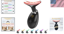 Load image into Gallery viewer, LED Light Therapy &amp; Heating Facial Massager for All Skin Types - Glossy Black