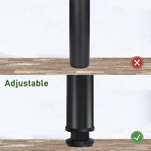 Load image into Gallery viewer, 22-Inch Adjustable Metal Desk Legs - Set of 4 for Modern Furniture Enhancements