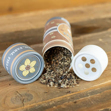Load image into Gallery viewer, GMO-Free Wildflower Seed Shaker - Hummingbird, Monarch &amp; Bee Mix for 1,000 sq ft
