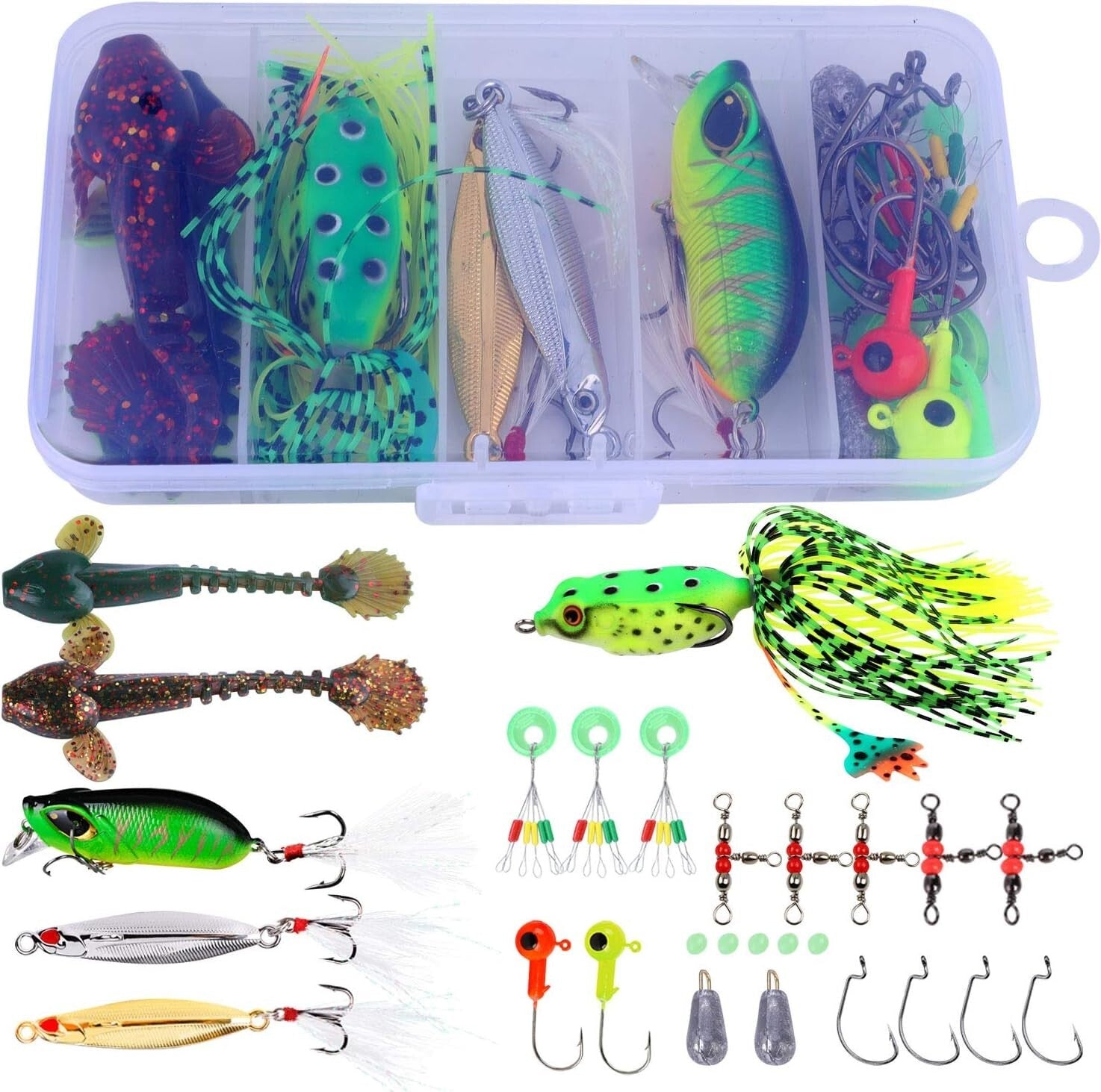 Lightweight 5.91ft Fishing Rod & Spinning Reel Kit with Carrier Bag - Ideal Gift