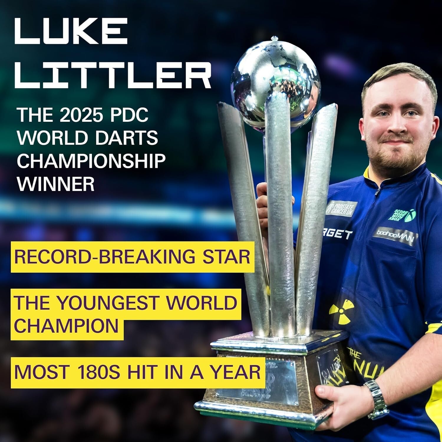 Precision 90% Tungsten Darts by Luke Littler - K-Flex Flights & Gold Swiss Tips