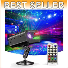 Load image into Gallery viewer, Multi-Effects Sound Activated Party Lights - Ideal for Weddings &amp; Birthdays