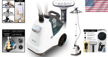 Load image into Gallery viewer, Powerful 1800W Full-Size Garment Steamer with 90 Min Steam &amp; Adjustable Hanger