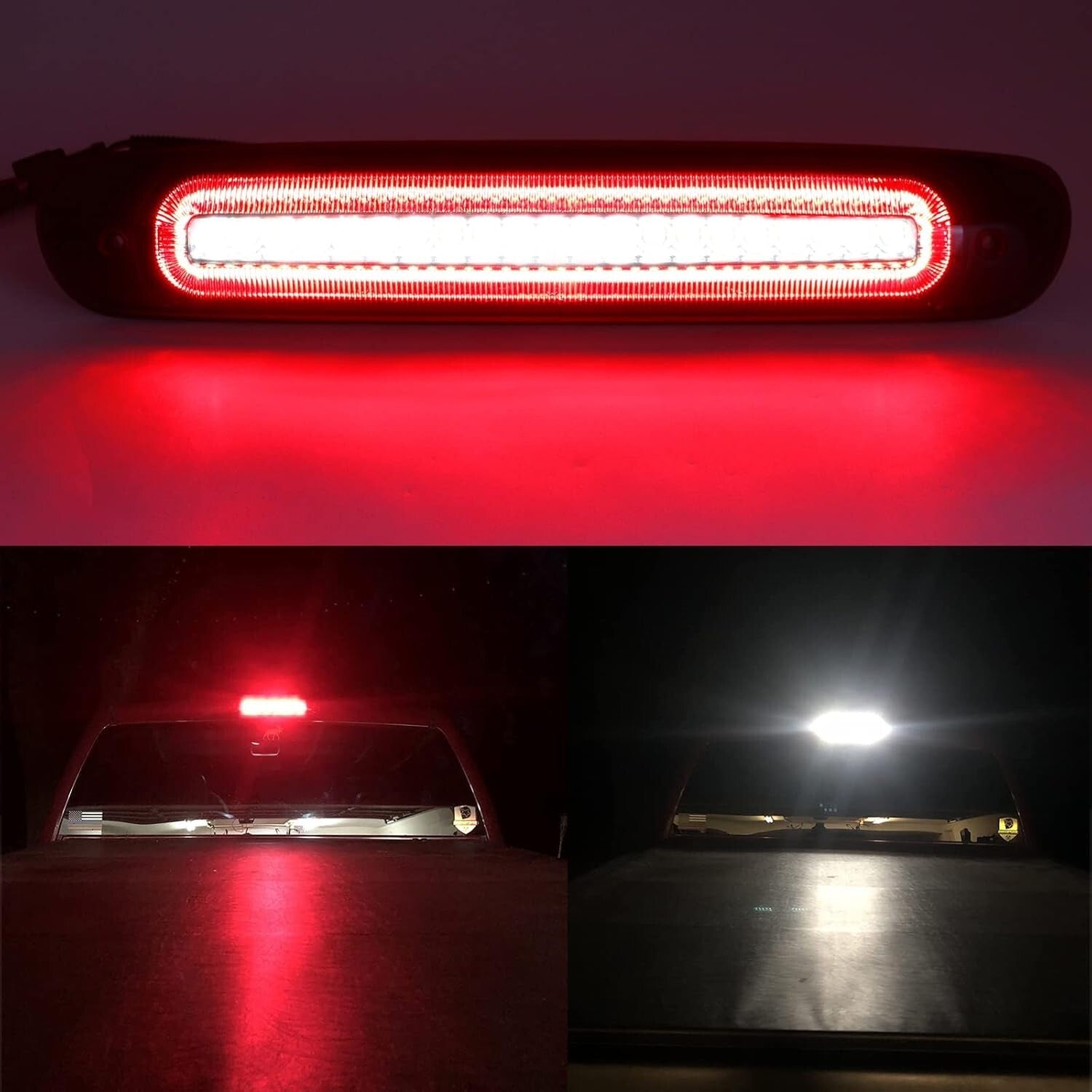 Easy Install LED Third Brake Light with Strobe Function for 2007-2013 Trucks