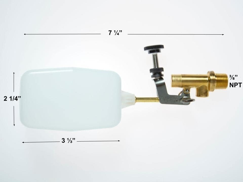 Durable Brass and Stainless Steel Float Valve for Livestock and Water Fountains
