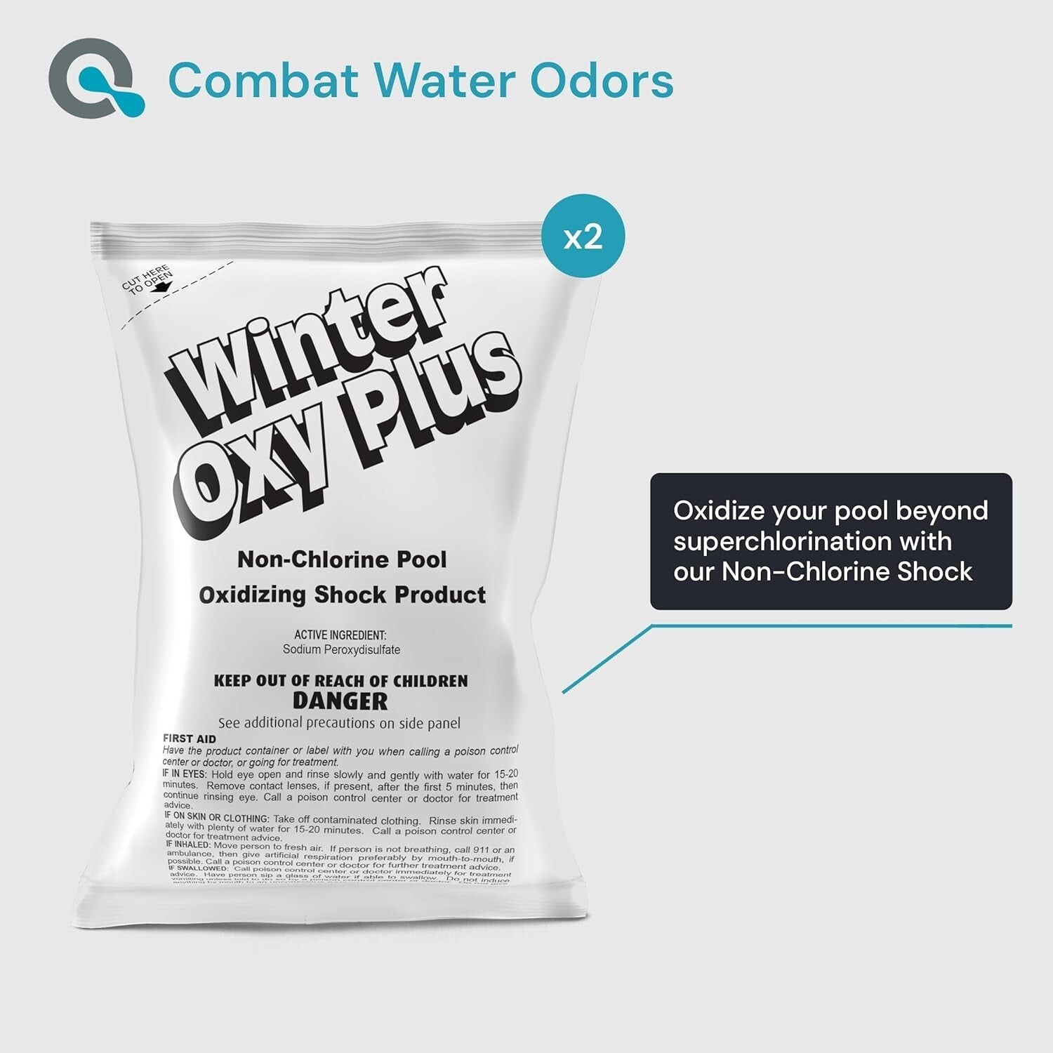 Essential 3-Part Winter Pool Closing Kit - Maintains Water Quality & Clarity