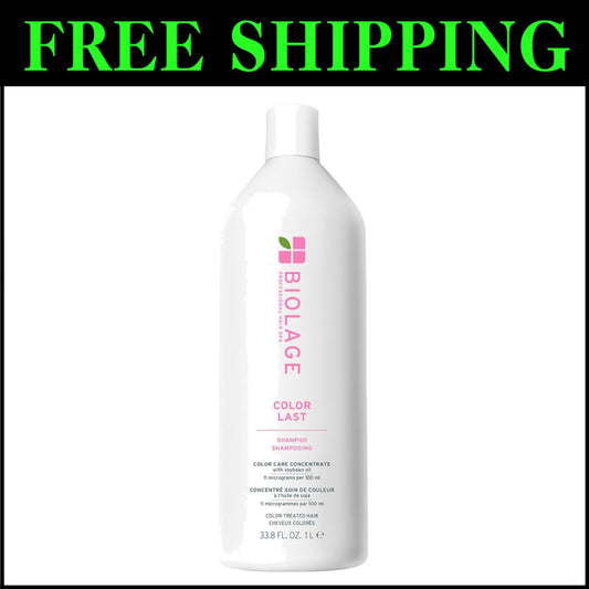 Vegan Color Lock Shampoo for Hydration & Strength - Paraben-Free & Eco-Friendly