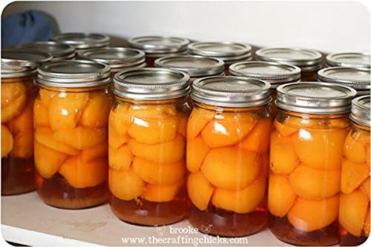 72 BPA-Free Wide Mason Jar Canning Lids - Perfect for Home Preservation