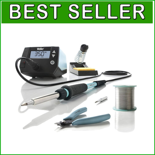Digital Soldering Station 8-Piece Kit - Perfect for Learners in Electronics