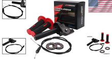 Load image into Gallery viewer, Universal 7/8" Aluminum Alloy Throttle Grips with Cable - Lightweight &amp; Durable