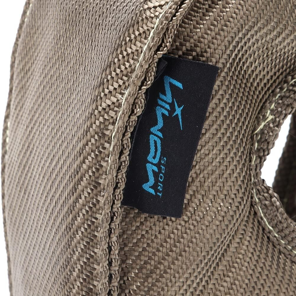 FireShield T4 Titanium Turbo Blanket - Ultimate Heat Shield for Turbochargers