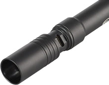 Load image into Gallery viewer, Portable 350-Lumen Black Penlight with USB Recharge and Holster for Outdoor Use