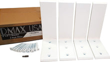 Load image into Gallery viewer, Precision-Engineered Steel L Brackets 6x8 | 4-Pack for Floating Countertops
