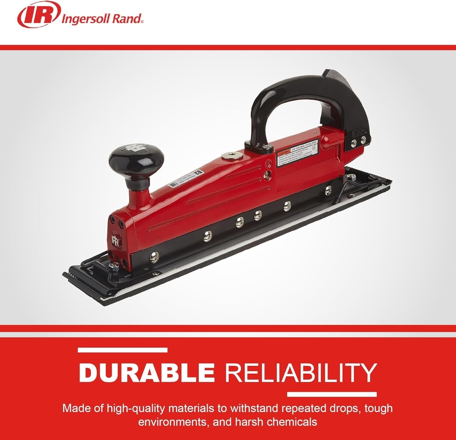 Professional Grade 3,000 SPM Air Sander with Vibration Control and Comfort Grip