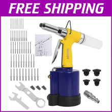 Load image into Gallery viewer, Efficient Pneumatic Riveting Gun with Quick Release Valve &amp; Steel Teeth Design