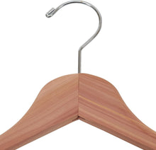 Load image into Gallery viewer, Maximize Closet Space with 16 Durable Cedar Wood Hangers – Eco-Friendly Luxury