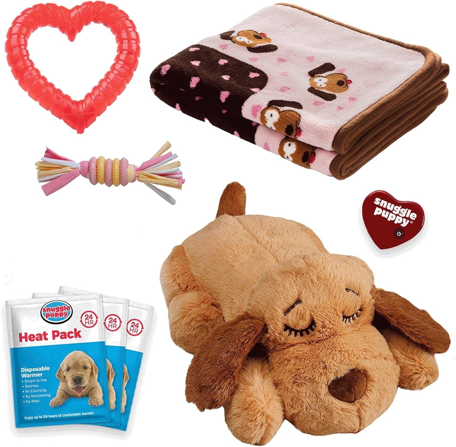 Comprehensive Snuggle Puppy Starter Kit - Ultimate Comfort for New Dogs