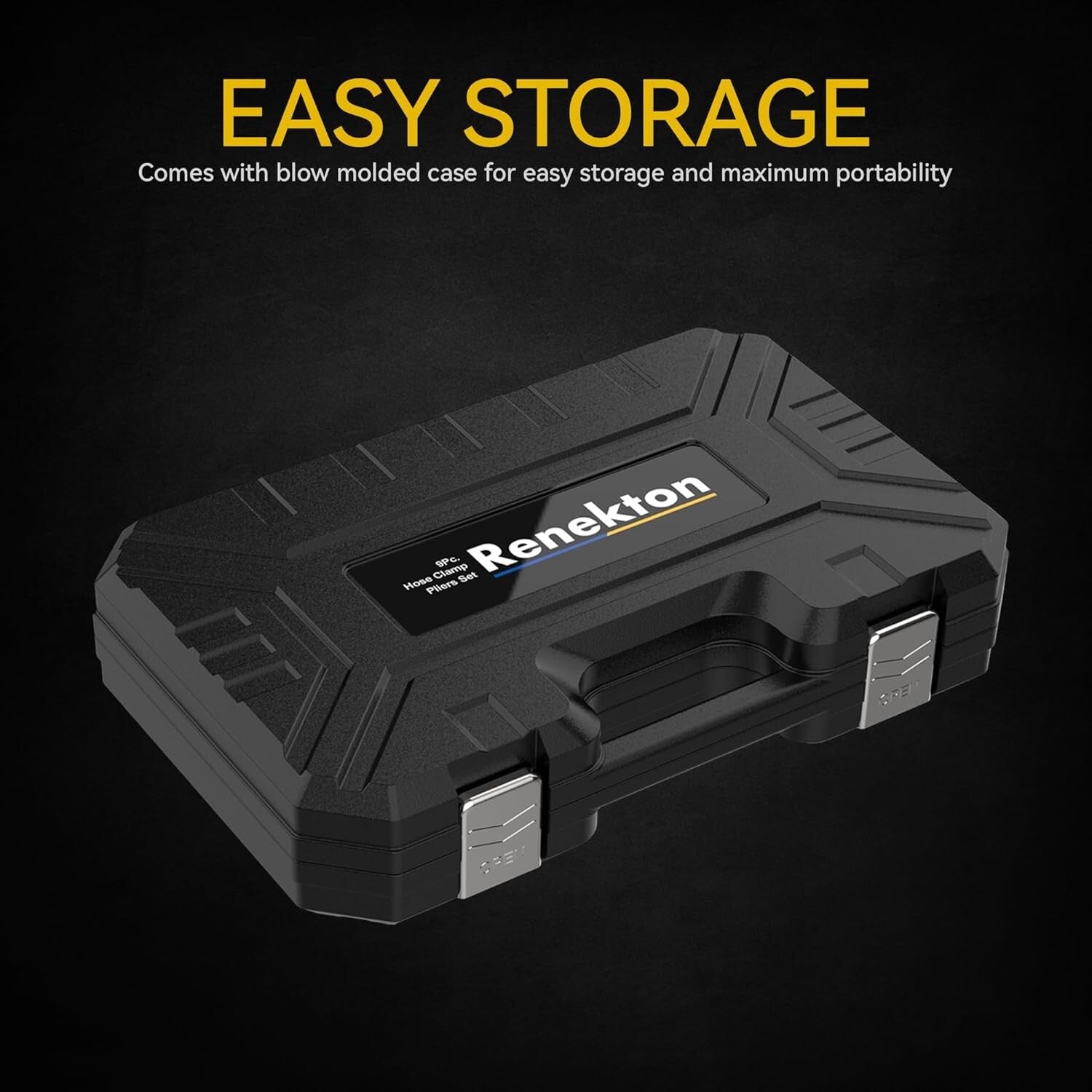 Comprehensive Hose Clamp Tool Set - Reliable 9-Piece Automotive Repairs Kit