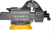 Load image into Gallery viewer, Industrial 6-Inch Bench Vise - Cast Iron, Replaceable Jaws &amp; Polished Anvil