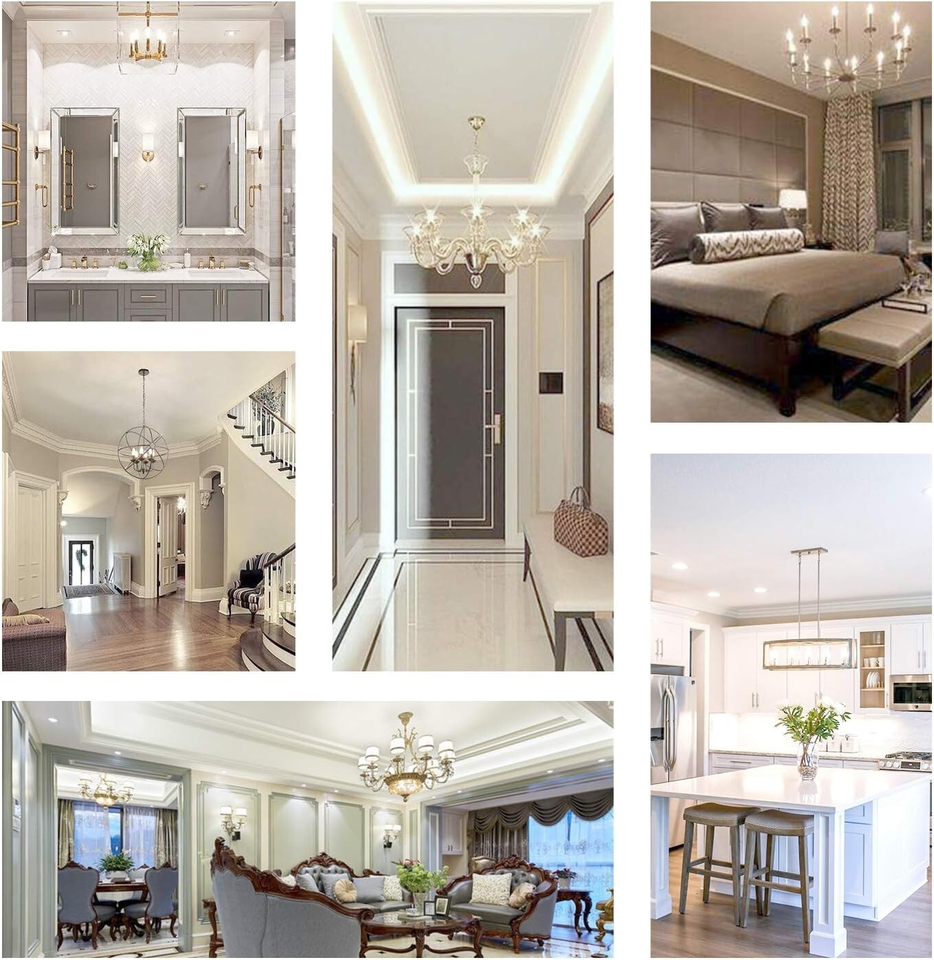 Eco-Friendly Dimmable Filament T8 LED Bulbs 5000K Bright White, 6W - 8 Pack