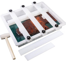 Load image into Gallery viewer, Large Adjustable Epoxy Resin Mold (15.7x9.8x3in) - Perfect for All Skill Levels