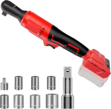 Load image into Gallery viewer, Cordless 3/8" Electric Ratchet Wrench - Compatible with Milwaukee 18V Battery