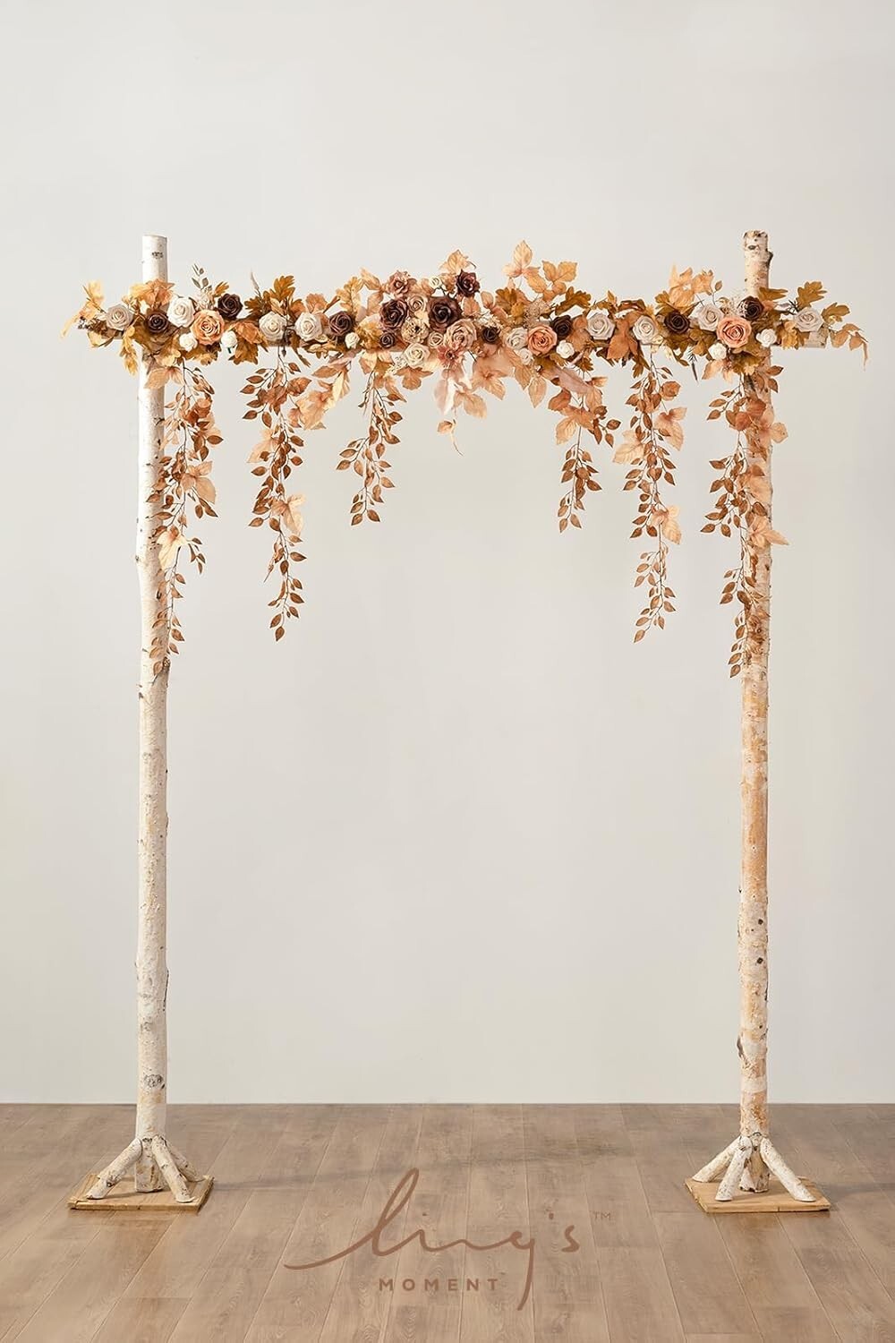 Versatile 6.5FT Floral Garland - Ideal Wedding Arch Decor & Photography Backdrop