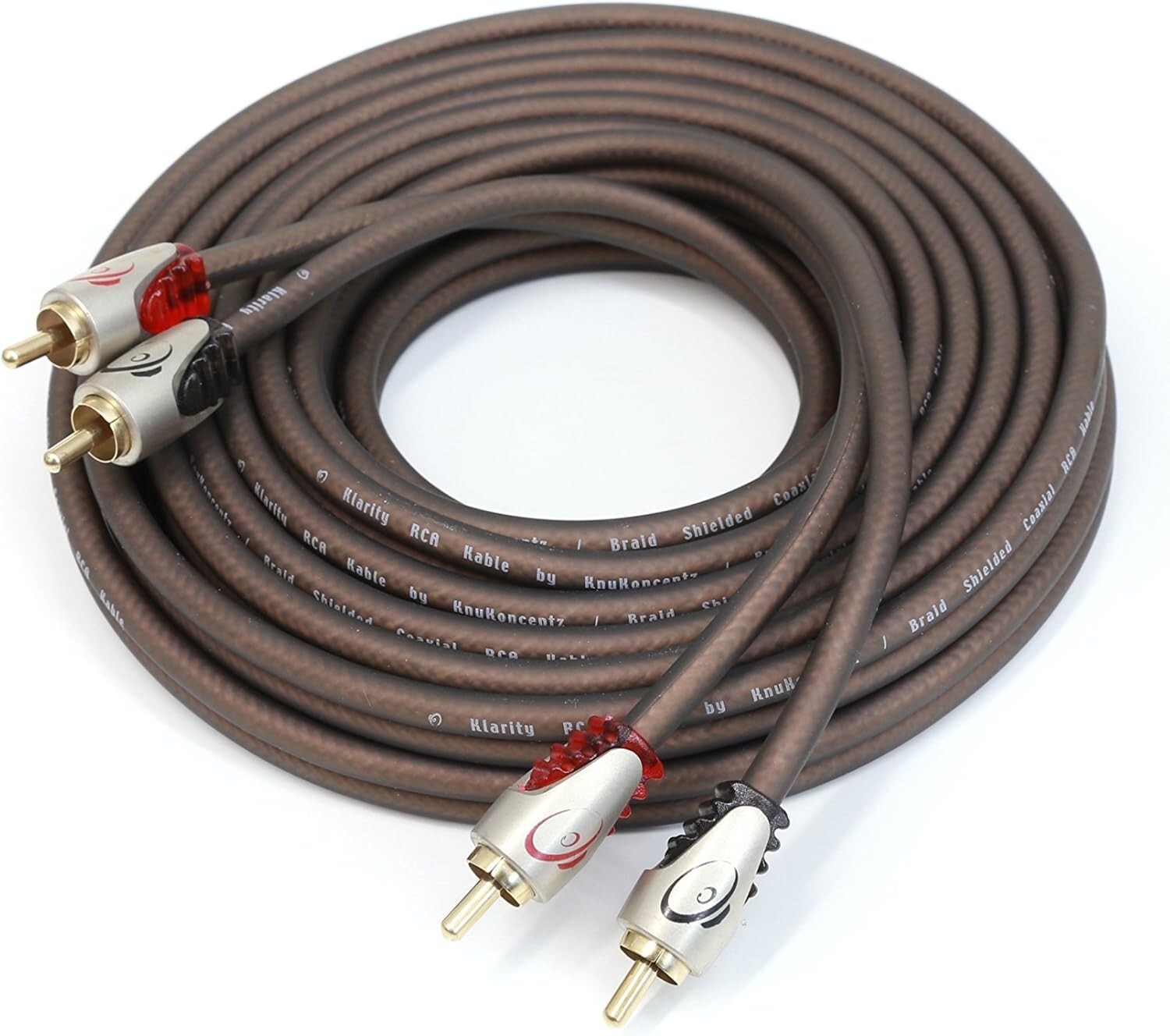 Kolossus 4 Gauge 120A Amplifier Kit with Copper RCA, Speaker Wire Included