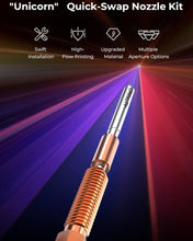 Load image into Gallery viewer, Precision-Machined Unicorn Nozzle Kit for K1C, Ender 3 V3, V3 Plus - 4 Piece Set