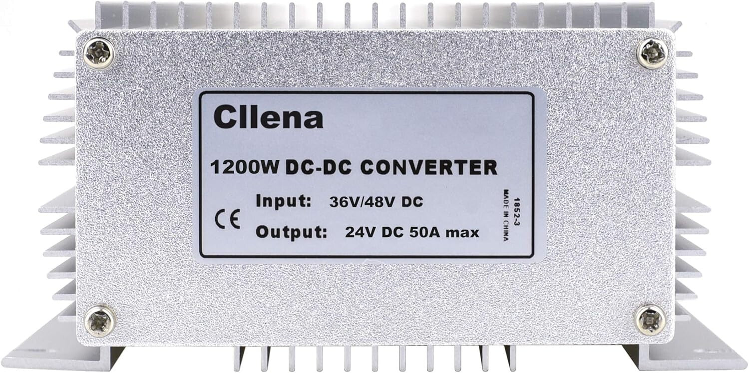 Aluminum IP68 1200W DC 36-48V to 24V Buck Converter with Multiple Protections