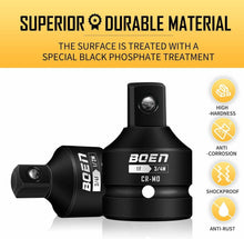 Load image into Gallery viewer, Durable 10-Piece Socket Adapter Set with Blow-Molded Storage - Heavy-Duty