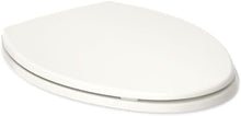 Load image into Gallery viewer, Easy Install Biscuit Quiet-Close Elongated Toilet Seat with Grip-Tight Bumpers